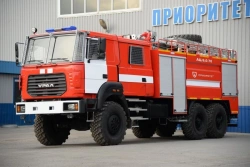 Fire tanker truck ??-9,?-(50-100), type 5883, modification 58814J, on chassis Ural-4320-78, 4320-80, 4320-82, 4320-84.