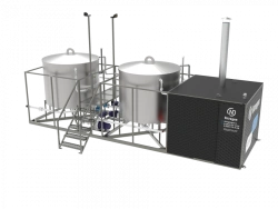 Solution unit for liquid fertiliser "Raptor" 1 AN, 1 AP, 2 AN, 2 AP, 1 HP