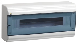 MKP82-N-18-41-10 Box ShchRN-P-18 modules hinged plastic IP41 PRIME