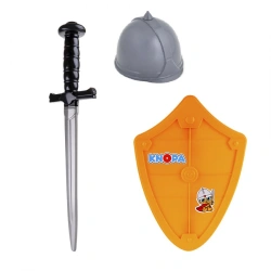Weapon set "Warrior" helmet, shield and sword KNOPA 1/9