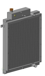 Water radiator V-2375M. 1301. 1000