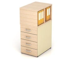 Side table with extension K14 of "Modern" series