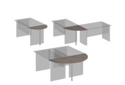 Desk attachment. Set of furniture of "Comfort" series