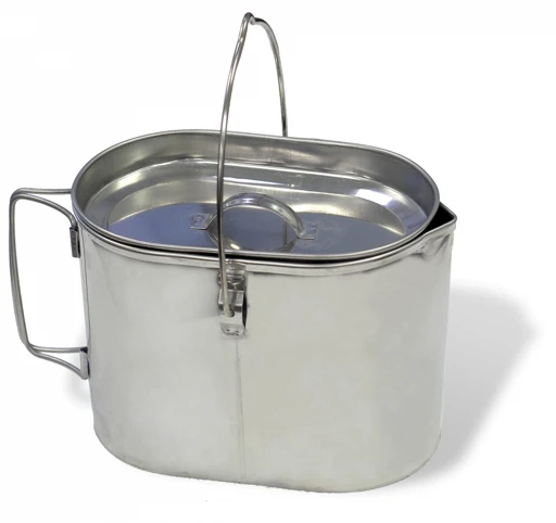 Stainless Steel Tourist Cooking Pot