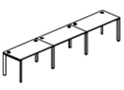 Workstation on U-shaped m/k KS.RsP-3.070