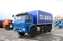 Special shift bus on KAMAZ 43118-A5 chassis of ASV Type 7721T2-00 type