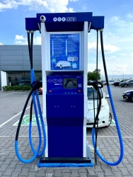 Fast charging station for electric transport. Model Rassvet-180 (R-180)