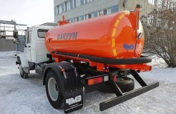 Vacuum tanker (vacuum, combined, slurry tanker) (AV) 7074Y2 on GAZ C4 chassis