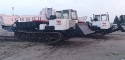 Forestry crawler tractor TCN-4 (engine YaMZ-236, single cab)