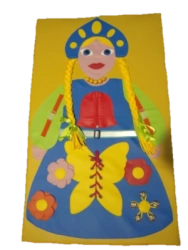 Didactic panel "Manyasha"
