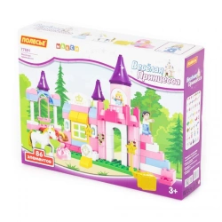 Maxi Constructor - "Merry Princess" (86 elements) (in a box), article 77691