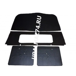 Manufacture of URAL cab upholstery complete *black mesh*