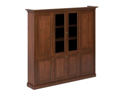 4-door cupboard 2230*422*2100, item IN-2221(2G+2W)