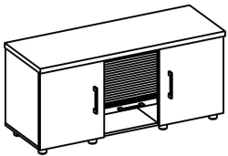 Office equipment cabinet 9624 "Brooklyn" series