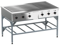 Cooking cooker, electric PE-0,72Ns on a stand (6 burners with spirals)