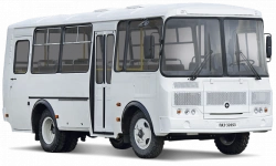 Bus PAZ 320530-04 with Itelma MD22 engine control unit