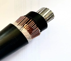 Power cable with insulation made of cross-linked polyethylene APvBV