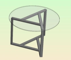 Coffee table tempered glass PGBA.1004.36.00.00.000
