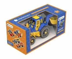 Tractor with bucket and grader (ind.box)