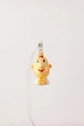 Licence Christmas tree toy made of glass "Baby"