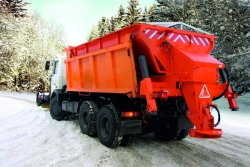 Combined road sweeping machine MKDU-4A