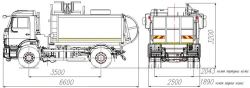 Side-loading rubbish truck model MK-4552-04