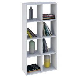 Polini Home Smart Cube 8-piece shelving unit, white, article 0001693.76