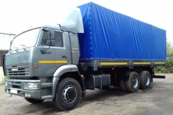 Specialised flatbed truck model 336950 on chassis KAMAZ-6520