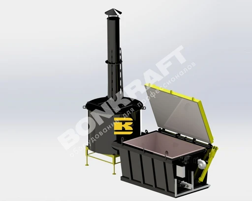 High-Technology Incinerator for Waste Disposal IU-1500
