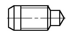 Blanking screw, article no. 607.000
