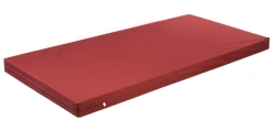 Medical springless mattress with waterproof cover according to TU 9396-001-09922741-2014 one-sectional with PU filling. Size