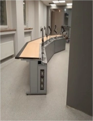 Metal dispatcher's desk "ASKomplekt"