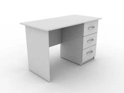 Single-desk medical desk with three drawers (Art. SL-022)