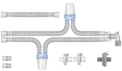 Respiratory devices for joint use with anaesthetic and resuscitation equipment, version: p