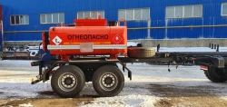 Tank trailer 4671S7-10, 4671S7-20, 4671S7-30, 4671S7-40 using wheel axles with brakes 99859-2410002-21, 9987