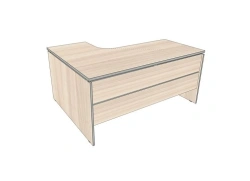 Ergonomic right/left corner table 1404/554*1204/704*750 mm ASUE-16