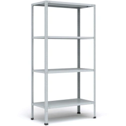 Office metal shelving unit 800x300x2000 mm Art. St-1