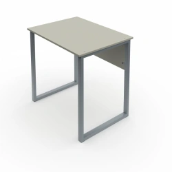 Pupil's table 1-seater on rectangular tube