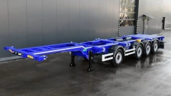 Four-axle low-frame container semitrailer (model 945430-0000010)