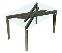 Coffee table Rille 448