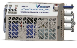 Water treatment system, desalination plant, marine desalination plant of "AQUAVIT" trademark MB10