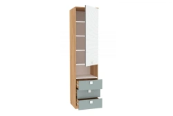 Modern type 1 LD.520060.000 Shelving unit with drawers body (Golden Oak )