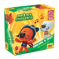 Board game "Mi-mishki. Picnic in the forest"