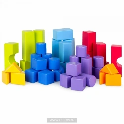 Constructor Geometrical figures / 40 pieces