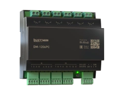 Relay module: 6 relay channels, 12 universal inputs (DM-1206PC/LDM-1206PC) DSTL.468332.037??