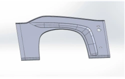 5299230-5402505-51/B Front right-hand side arch panel