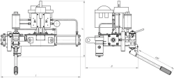 Pneumohydraulic actuators for shut-off valves DN 150-700 PN up to 16,0 MPa (inclusive) Type MS