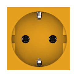 CADUCEUS ALING HIDE Modular 45x45, 16A, 250V~, horizontally arranged socket, colour