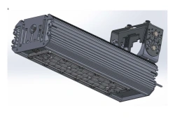 LED luminaire "Industrial Design MTM IoT" series CUBIC 40 One module Mounting RCD 60mm CENTRE 40W, 6 400 Lm, 160