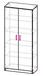Closed filing cabinet ???8(9)